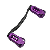 MiOYOOW carbon fiber fishing reel handle close up